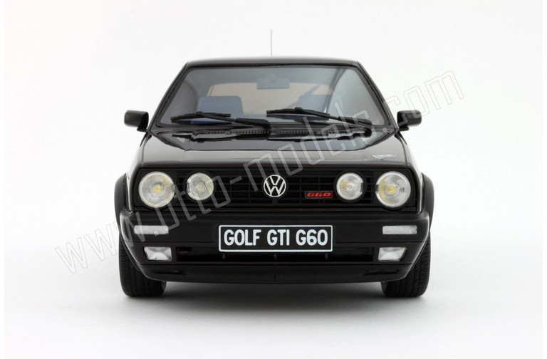 Volkswagen Golf GTI G60 Edition One Noir Brillant Metallise 1989