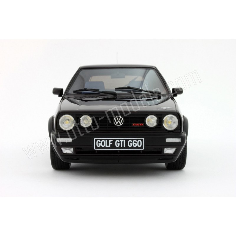 Volkswagen Golf GTI G60 Edition One Noir Brillant Metallise 1989