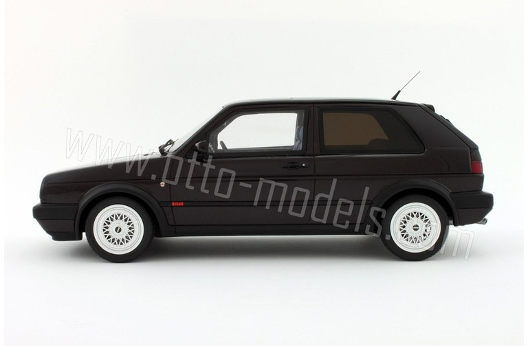 Volkswagen Golf GTI G60 Edition One Noir Brillant Metallise 1989