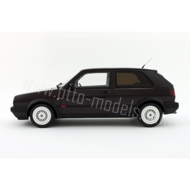 Volkswagen Golf GTI G60 Edition One Noir Brillant Metallise 1989