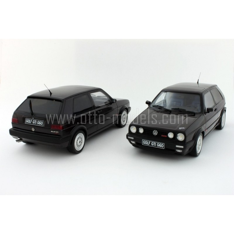 Volkswagen Golf GTI G60 Edition One Noir Brillant Metallise 1989