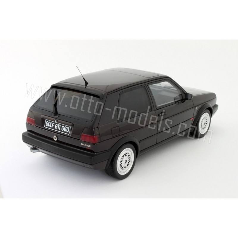 Volkswagen Golf GTI G60 Edition One Noir Brillant Metallise 1989