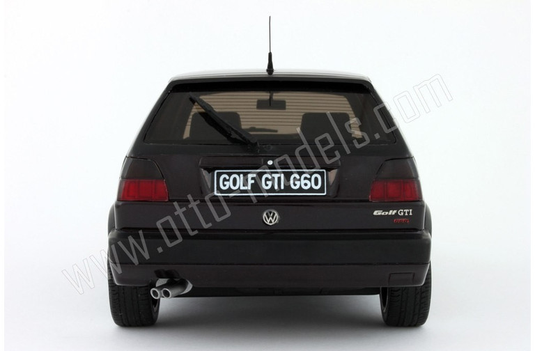 Volkswagen Golf GTI G60 Edition One Noir Brillant Metallise 1989