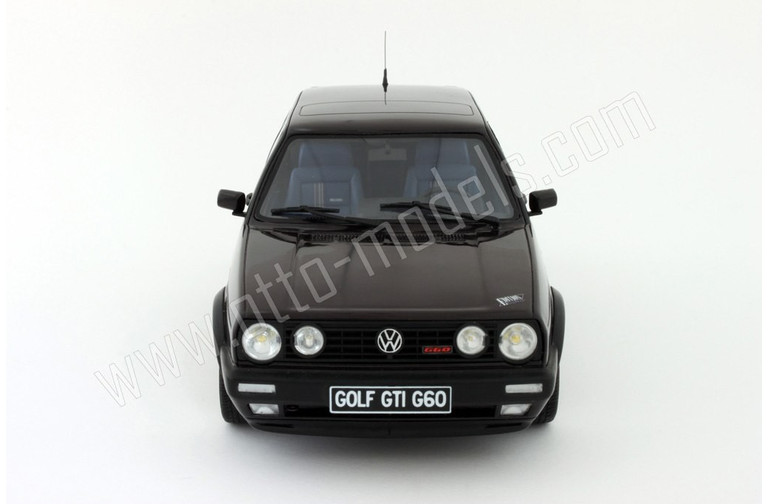 Volkswagen Golf GTI G60 Edition One Noir Brillant Metallise 1989