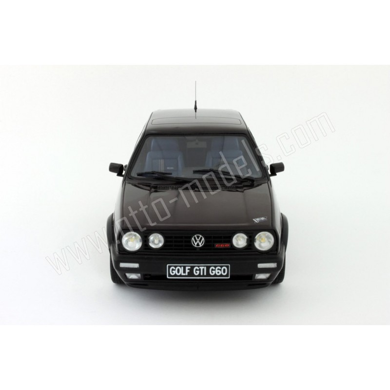 Volkswagen Golf GTI G60 Edition One Noir Brillant Metallise 1989