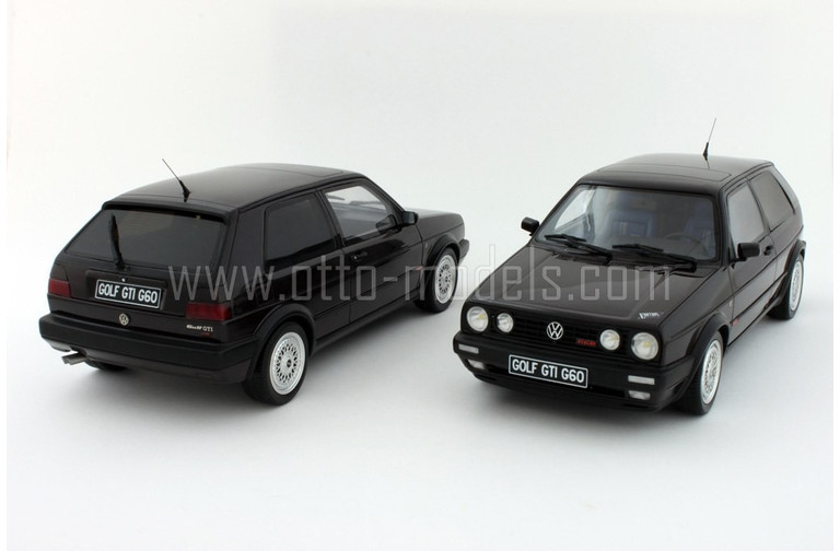 Volkswagen Golf GTI G60 Edition One Noir Brillant Metallise 1989