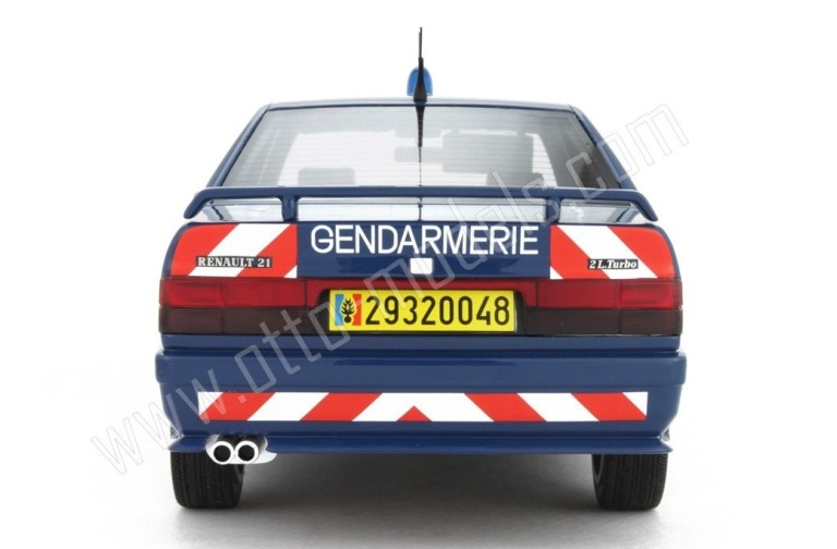 Renault 21 Turbo Gendarmerie Bleu Gendarmerie 1992