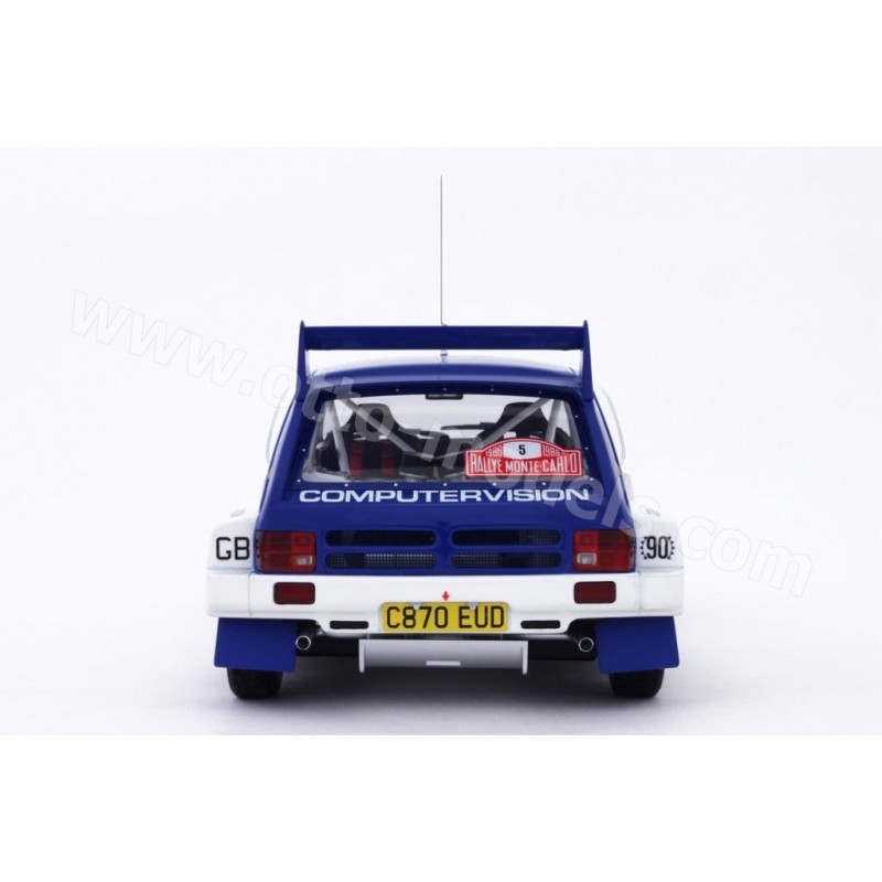 MG Metro 6R4 Computervision Rallye Monte-Carlo 1986