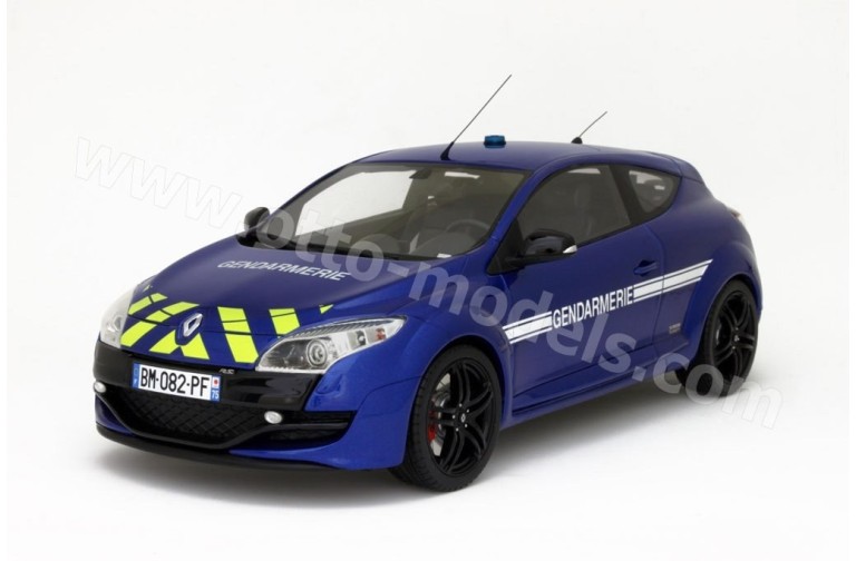 Renault Megane 3 R.S. Gendarmerie Bleu Extrème 2011