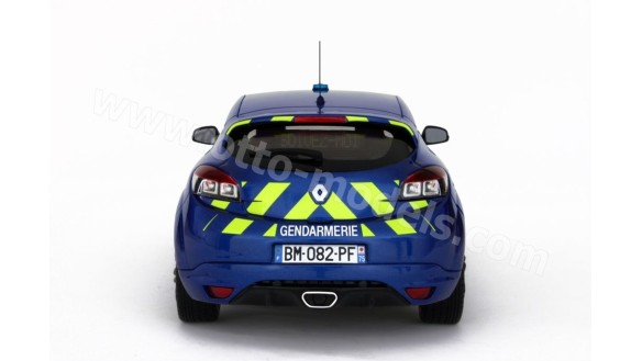 Renault Megane 3 R.S. Gendarmerie Bleu Extrème 2011