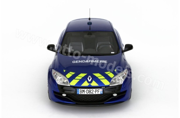 Renault Megane 3 R.S. Gendarmerie Bleu Extrème 2011