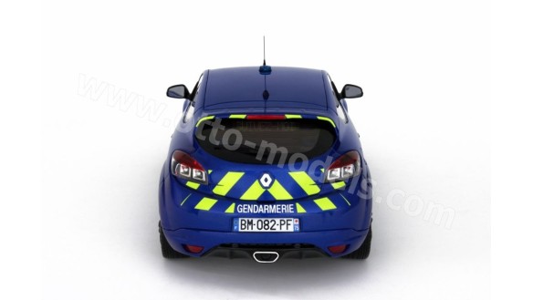 Renault Megane 3 R.S. Gendarmerie Bleu Extrème 2011
