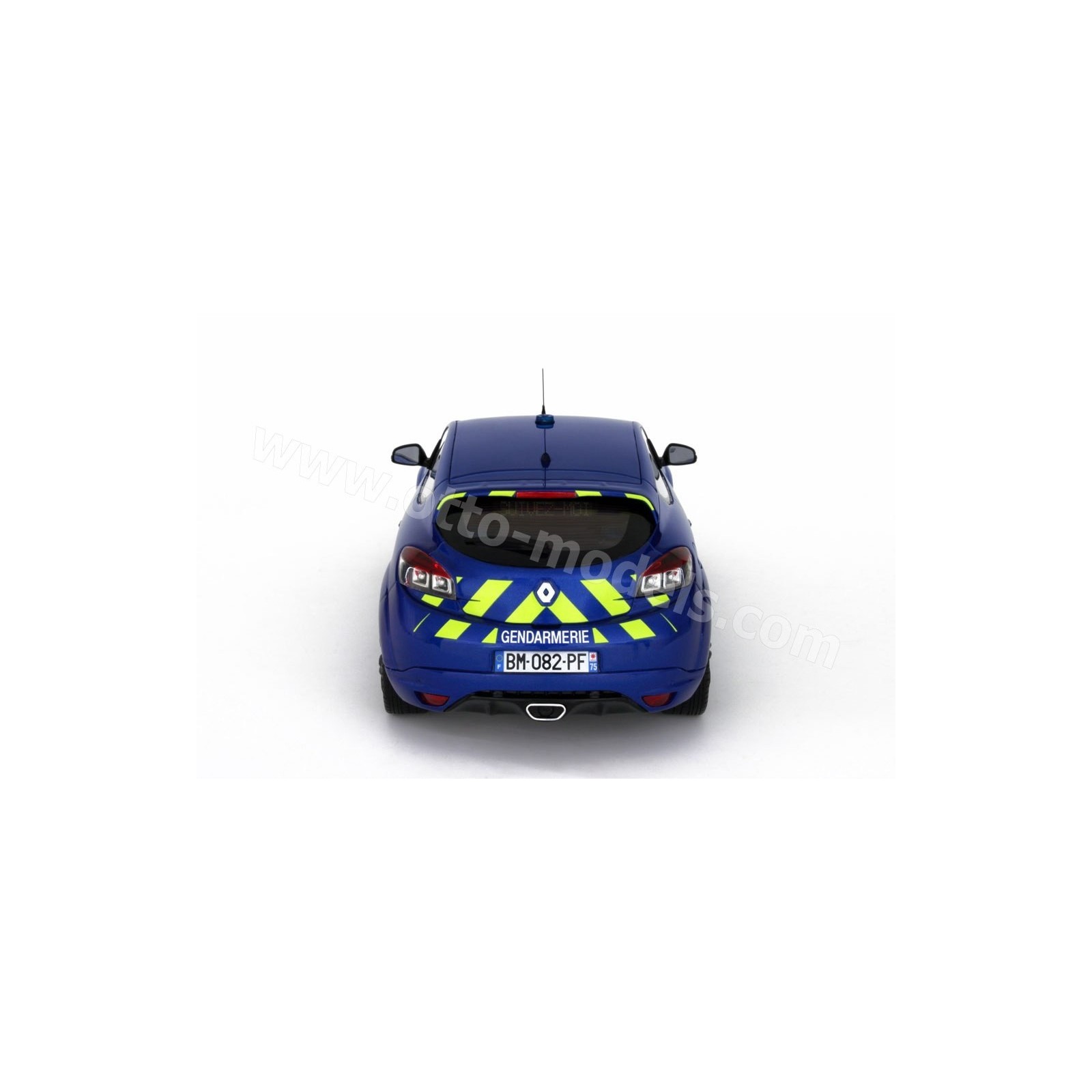 Renault Megane 3 R.S. Gendarmerie Bleu Extrème 2011