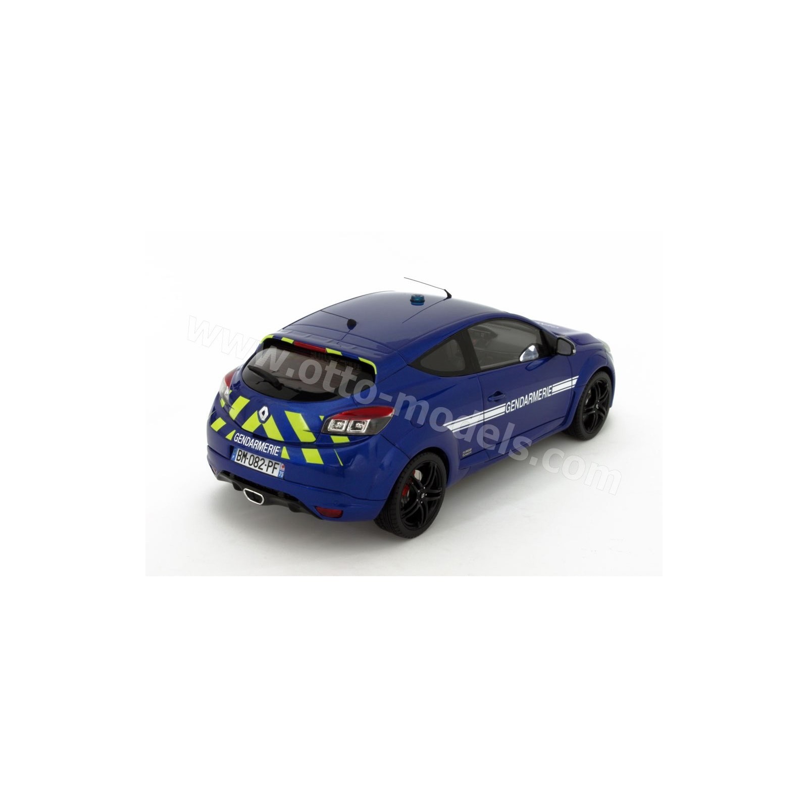 Renault Mégane III RS Trophy Gendarmerie : série nippone très