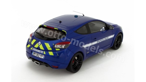 Renault Megane 3 R.S. Gendarmerie Bleu Extrème 2011