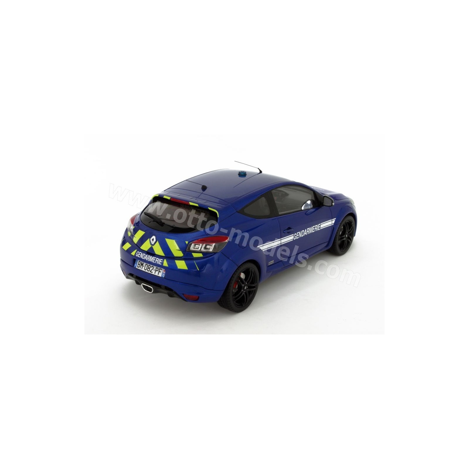 Renault Megane 3 R.S. Gendarmerie Bleu Extrème 2011