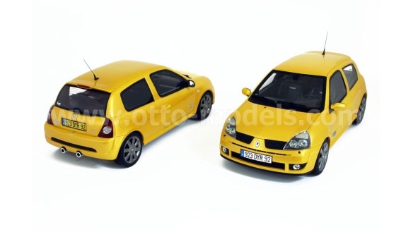 Renault Clio 2 Ph.3 R.S. Sirius Yellow 2004