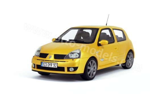 Renault Clio 2 Ph.3 R.S. Sirius Yellow 2004