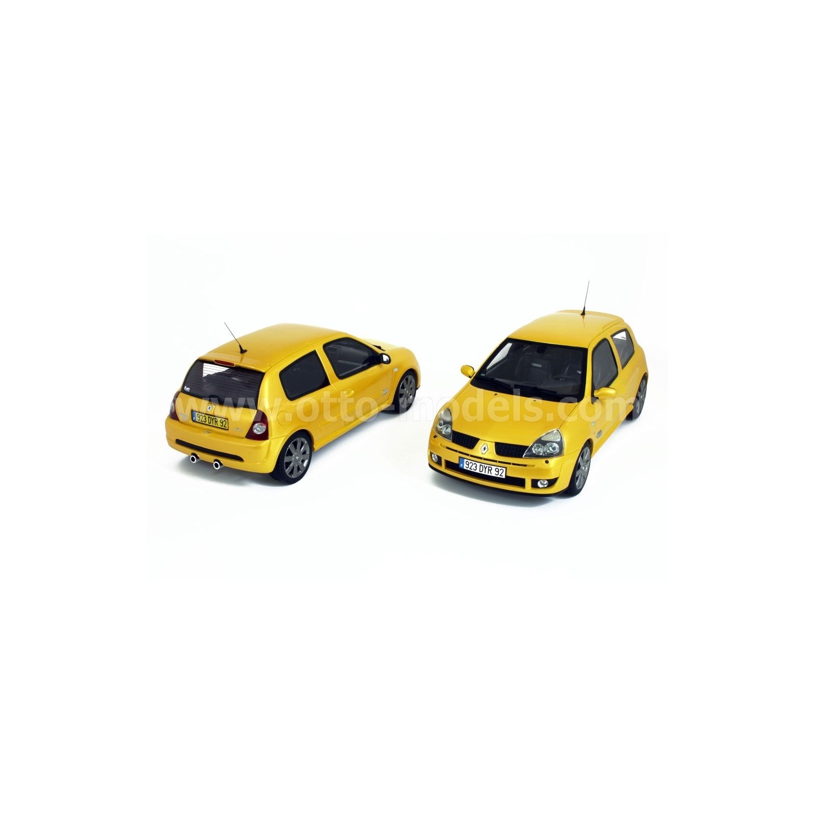 Renault Clio 2 Ph.3 R.S. Sirius Yellow 2004