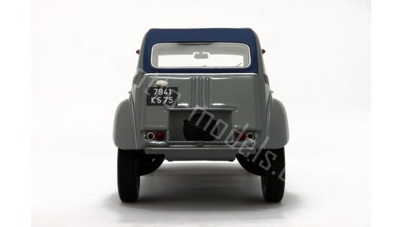 Citroën 2CV Sahara Gris Clair AC132 1961