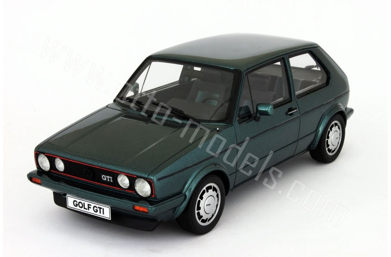 Volkswagen Golf 1 GTI Pirelli Vert Lhassa 1983
