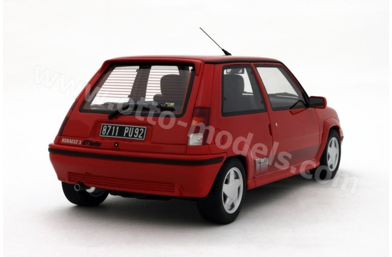 Renault Super 5 GT Turbo Rouge Vif 1987
