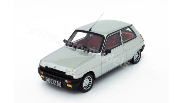 Renault 5 Alpine Turbo Gris Argnet Metalisé 620 1983