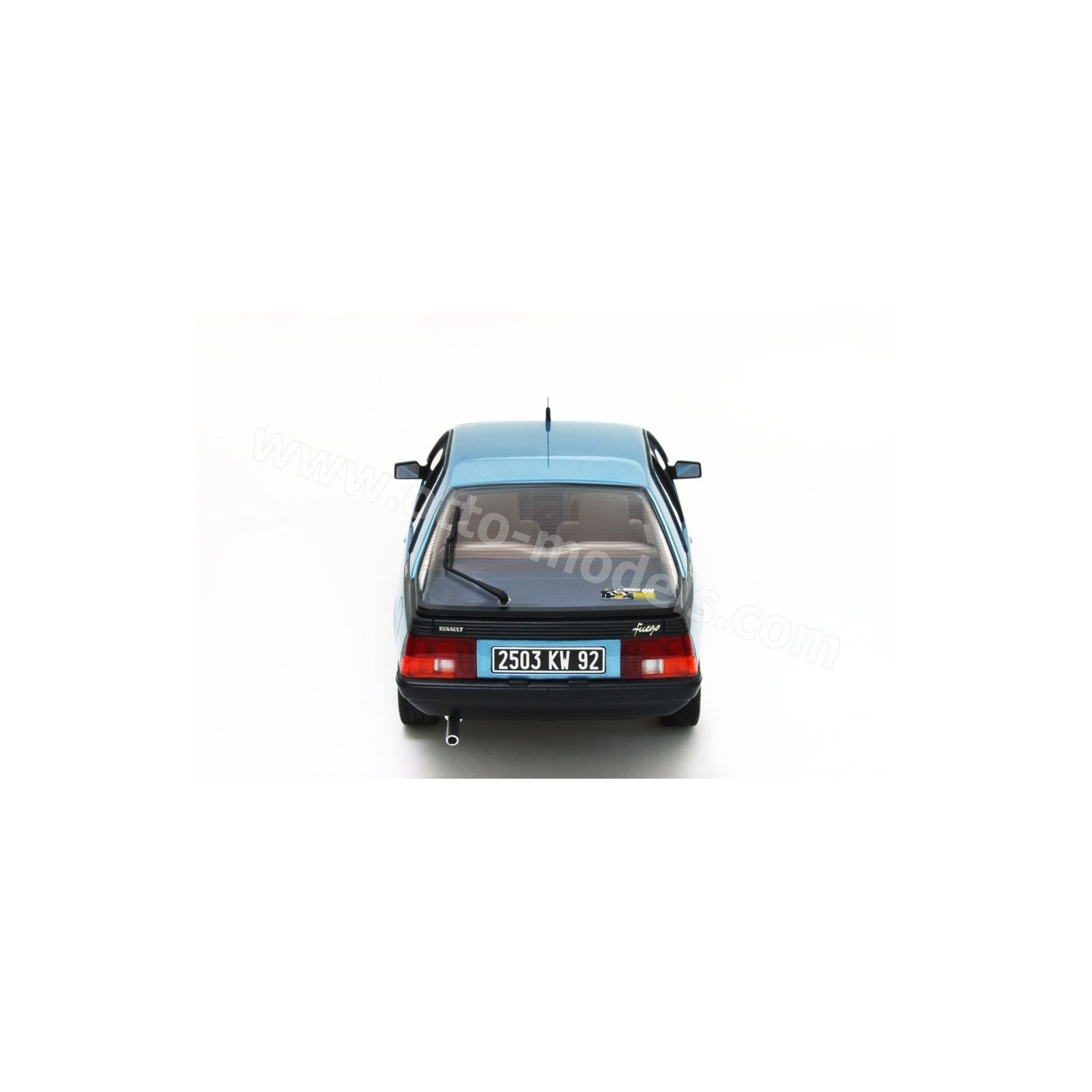 Renault Fuego GTX 2L Bleu Saphir 1982