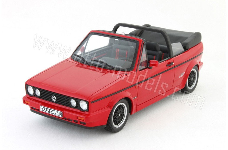 Volkswagen Golf 1 Cabriolet Sportline Rouge Flash 1991