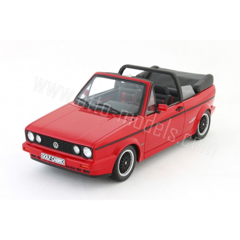 Volkswagen Golf 1 Cabriolet Sportline Rouge Flash 1991