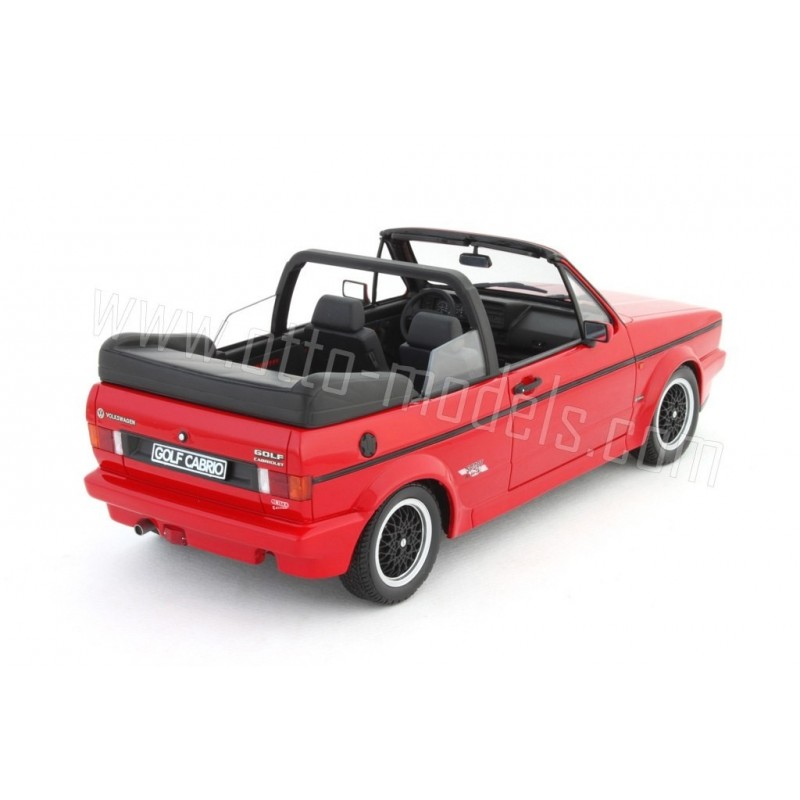 Volkswagen Golf 1 Cabriolet Sportline Rouge Flash 1991