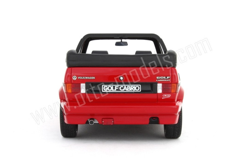 Volkswagen Golf 1 Cabriolet Sportline Rouge Flash 1991