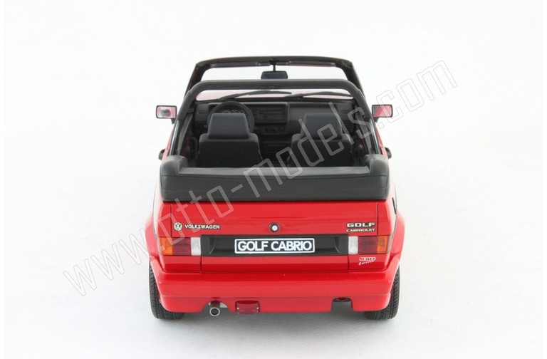 Volkswagen Golf 1 Cabriolet Sportline Rouge Flash 1991