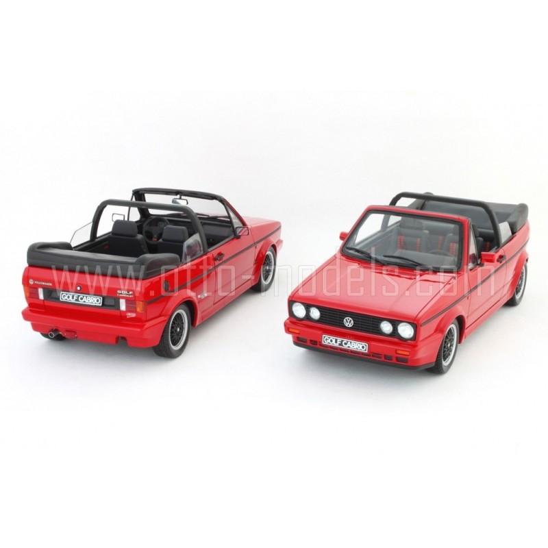 Volkswagen Golf 1 Cabriolet Sportline Rouge Flash 1991