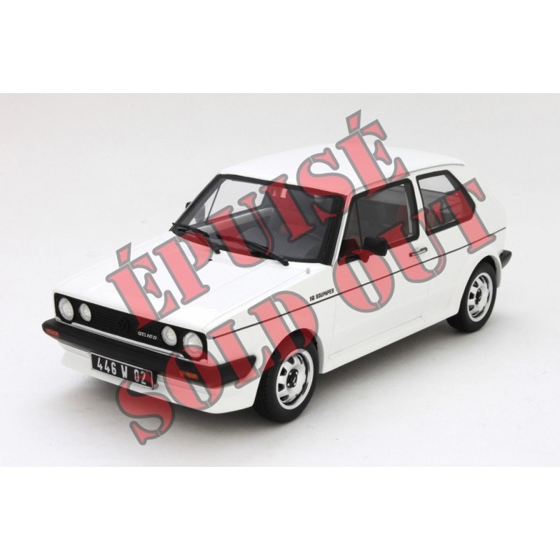 Volkswagen Golf 1 GTI 16S Oettinger Alpine White 1981