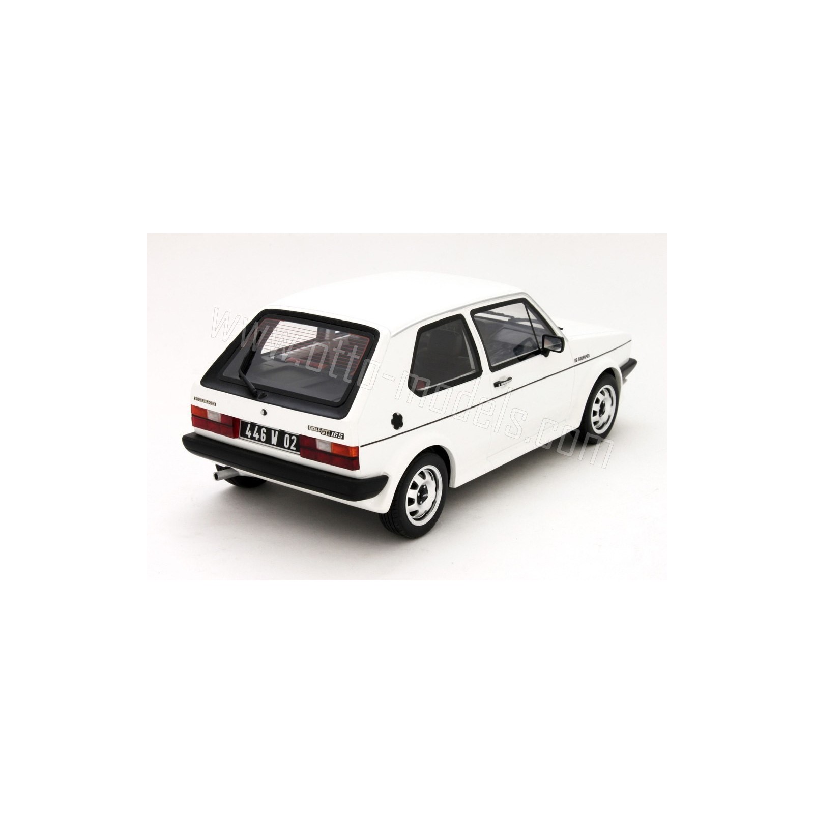 Volkswagen Golf 1 GTI 16S Oettinger Alpine White 1981