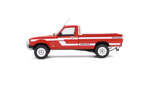 Peugeot 504 Pick Up Dangel Rouge Pompier EKB 1993