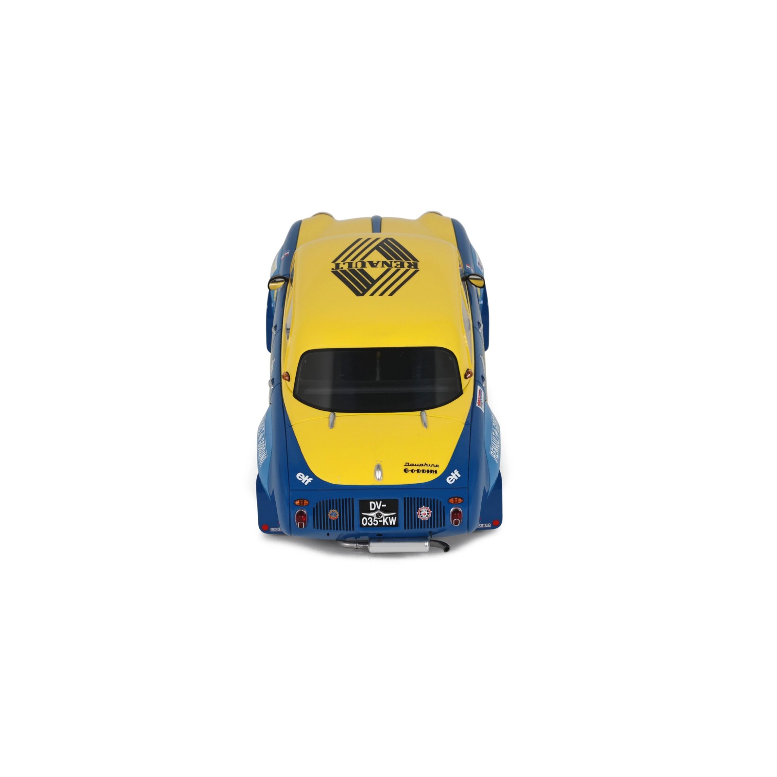 Renault Dauphine Proto 1600 Yellow 1964