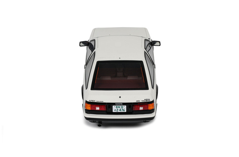 Toyota Sprinter Trueno AE86 White 1985