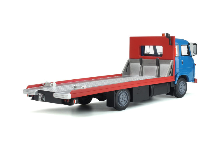 Saviem SG2 Depanneuse Porte-Plateau Bleu Saviem 1975