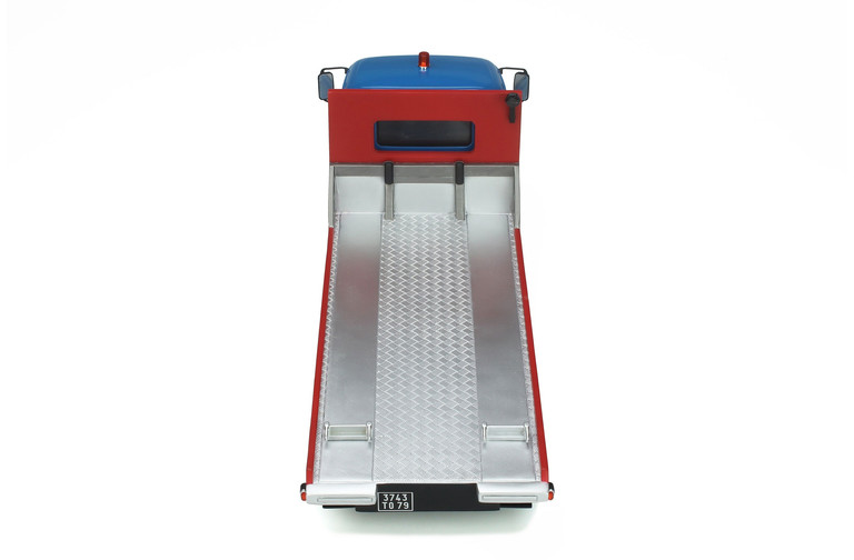 Saviem SG2 Depanneuse Porte-Plateau Bleu Saviem 1975