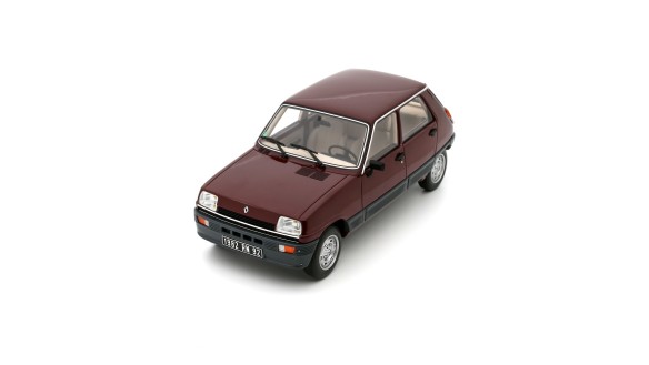 Renault 5 GTL (5 doors) Bordeaux 721 1984