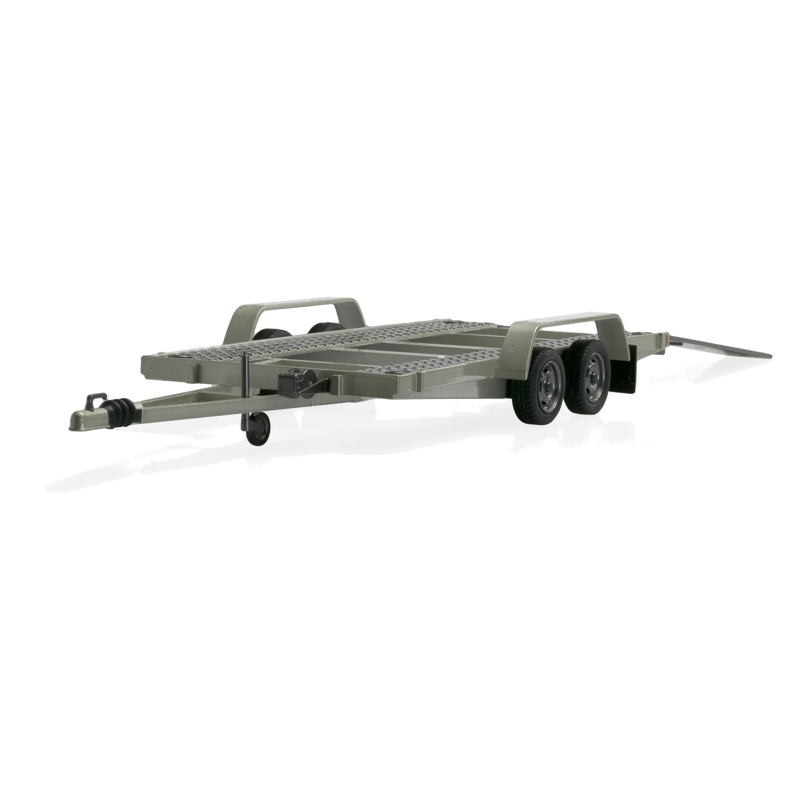 1/18 Silver 1980 Vehicle Carrier Trailer