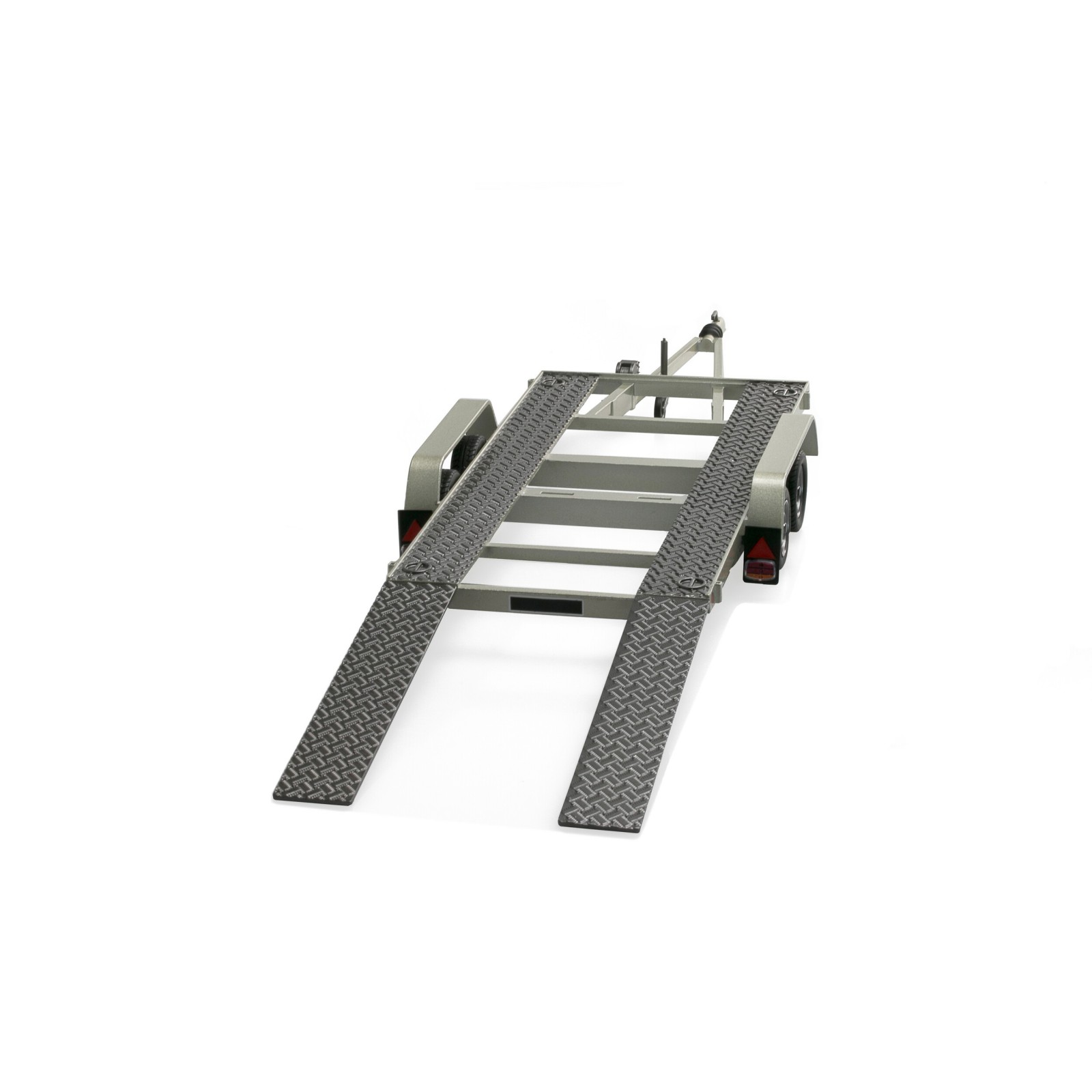 1/18 Silver 1980 Vehicle Carrier Trailer