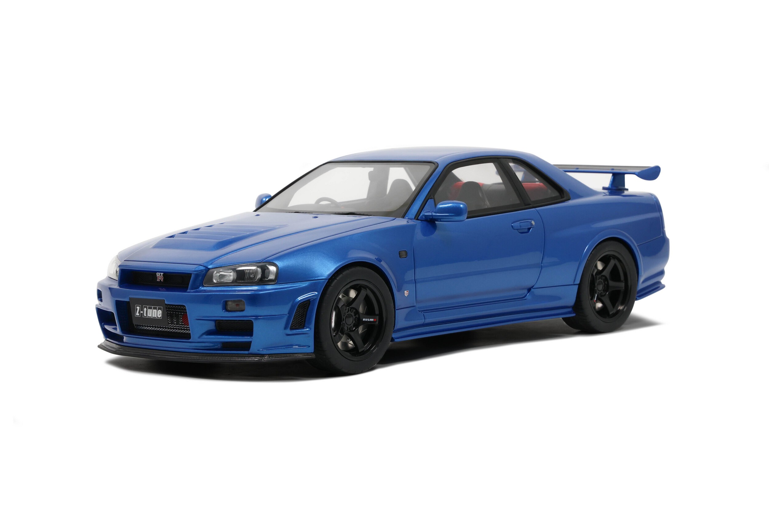 OttOmobile - G082 - NISMO R34GT-R Z-tune Bayside Blue 2005