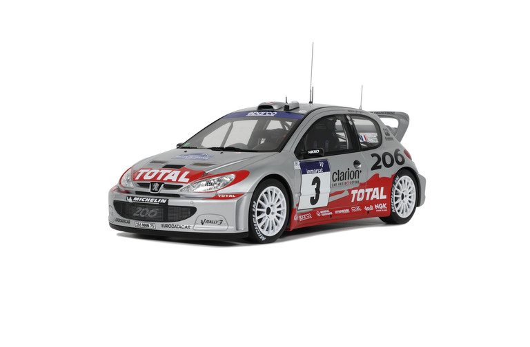 Peugeot 206 WRC Tour de Corse 2002