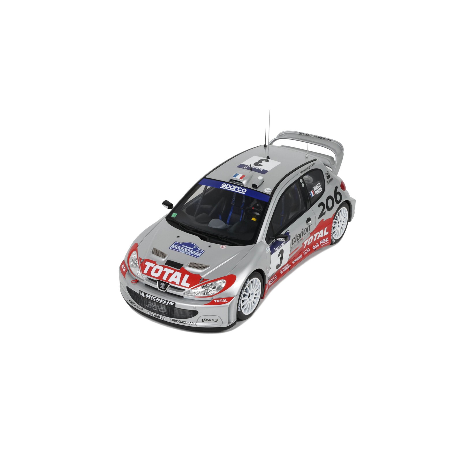 Peugeot 206 WRC Tour de Corse 2002