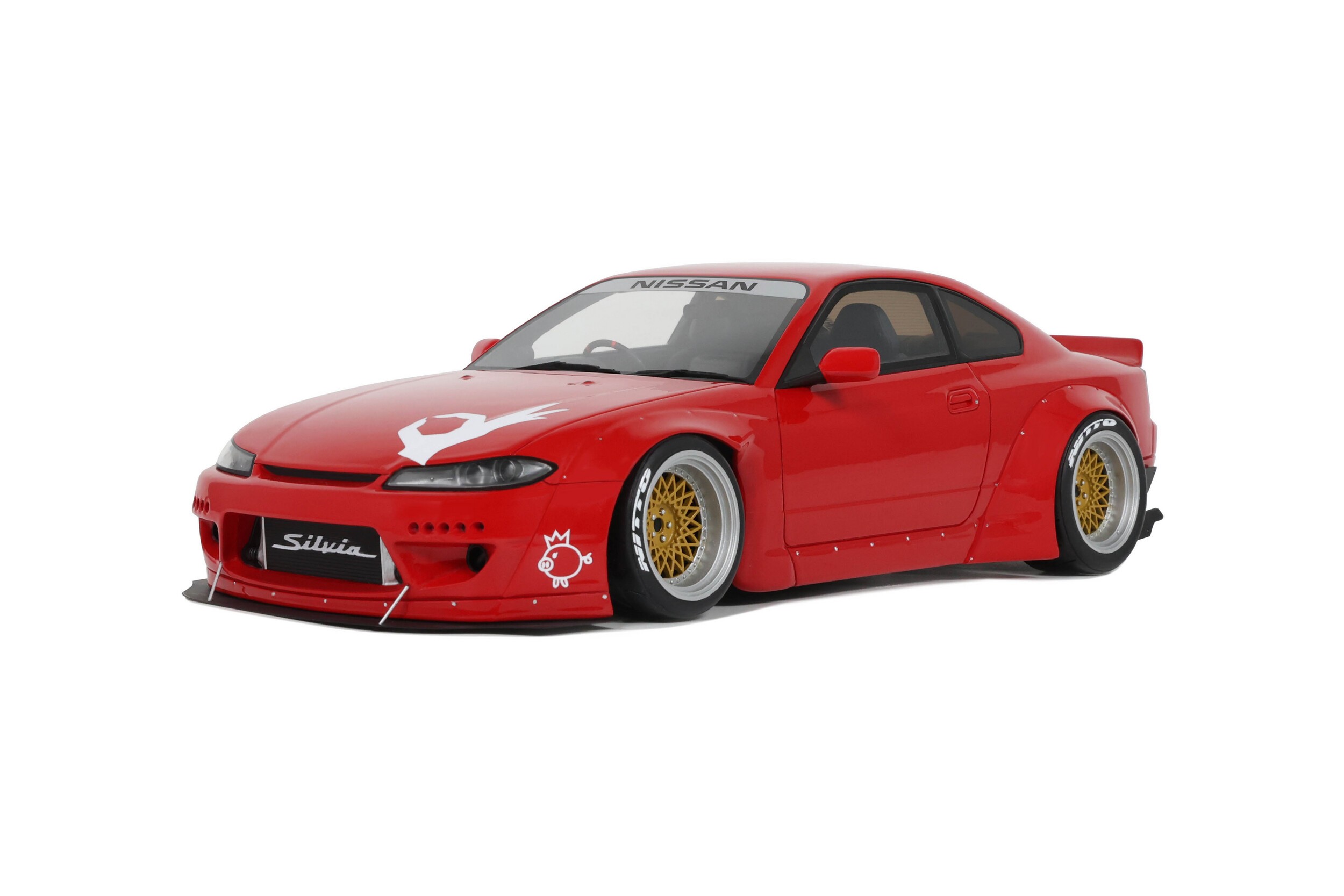 OttOmobile - OT1115 - Rocket Bunny Nissan Silvia S15 Nissan Red 2014