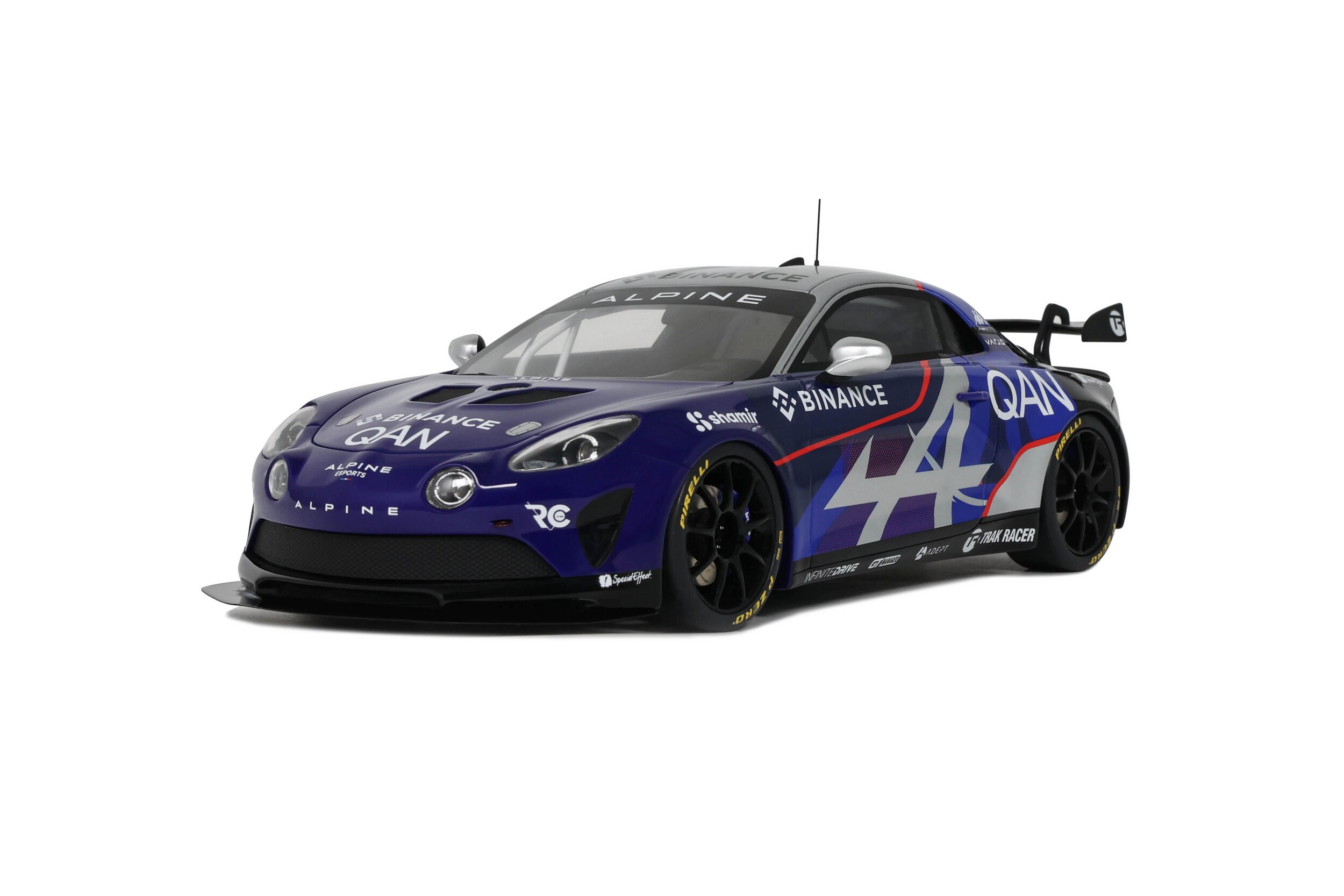 Modèle Réduit Alpine A110 GT4 #55 - Échelle 1:18 Ottomobile 2024 - Neuf - OT1149