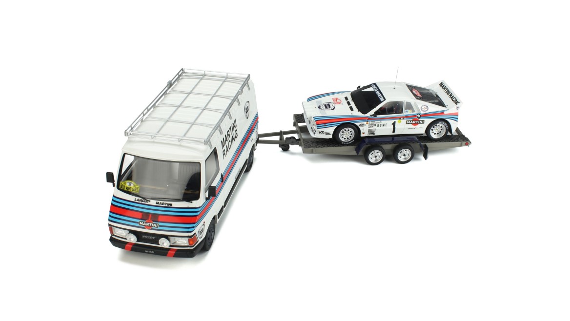 OttOmobile - OT360 - Pack Fiat 242 Lancia 037 Gr.B Rallye Monte